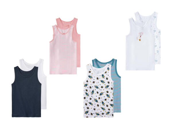 Maillots de corps, lot de 2