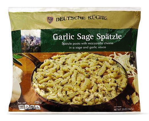 Deutsche Küche 
 Cheese or Garlic Sage Spaetzle