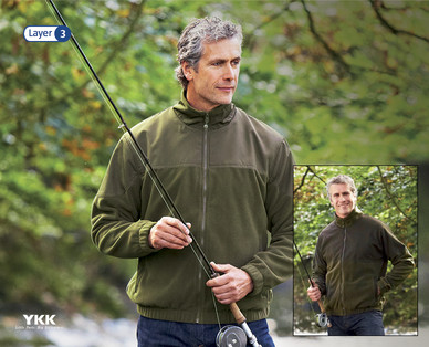 Men's Winter Fishing Fleece Jacket