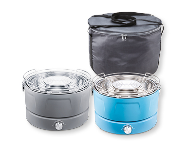 Barbecue a carbonella con ventilazione elettrica BBQ