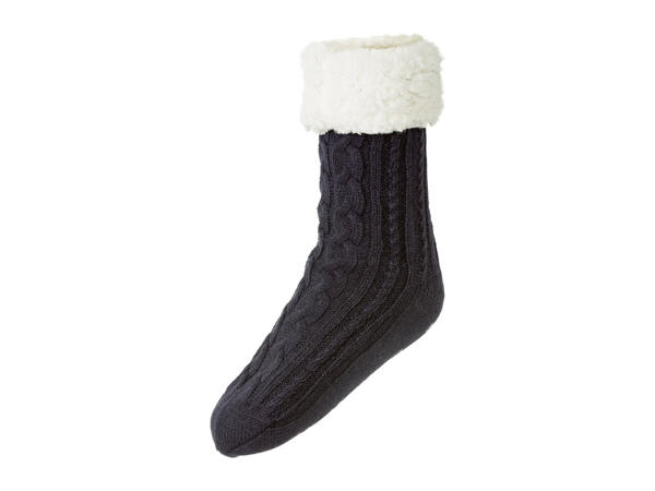 Livergy Adult's Slipper Socks