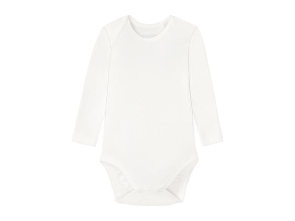 Lupilu Baby Long-Sleeve Bodysuits