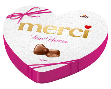 STORCK(R) 
 CŒRS EN CHOCOLAT MERCI