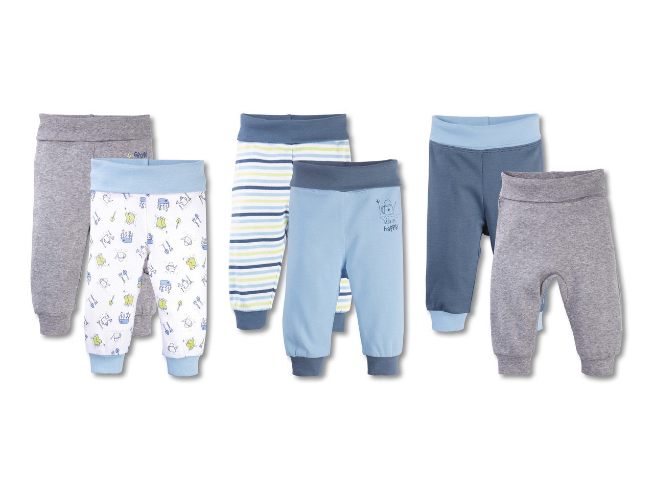 Pantalon molletonné pour bébé, lot de 21