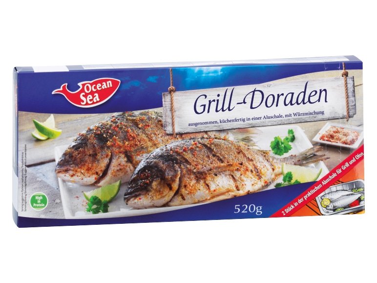 OCEAN SEA Grill-Doraden