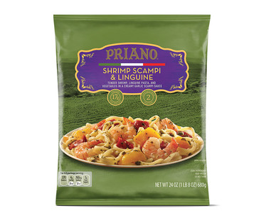 Priano Shrimp Scampi or Chicken Florentine