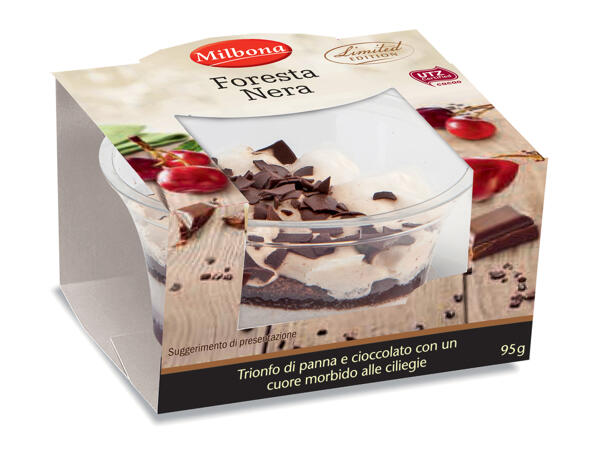 Black Forest Dessert or Tiramisù with Amaretto Biscuits