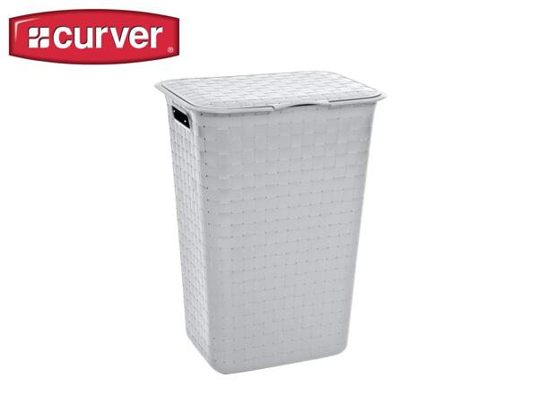 Curver Grey Laundry Hamper