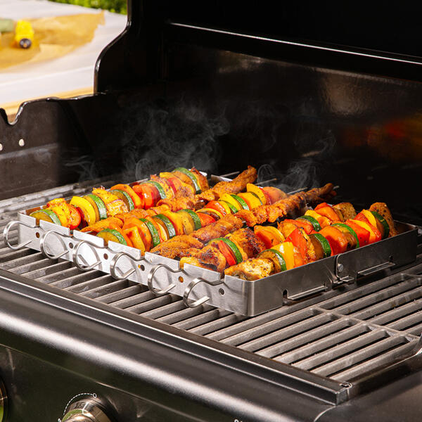 Edelstahl-Grillspieße 6er-Set