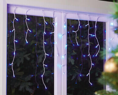 500pk LED Solar or Low Voltage Icicle Lights