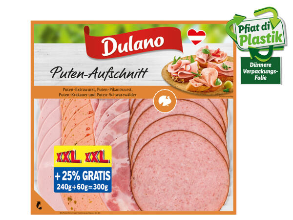 Puten-Aufschnitt