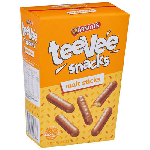 TeeVee Snacks Malt Sticks 175g