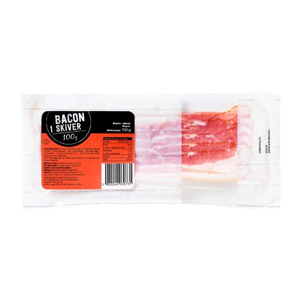 Bacon i skiver