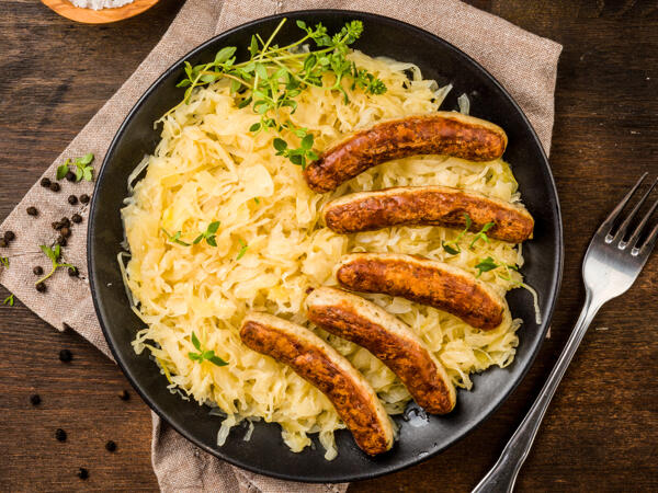 Frisches Sauerkraut
