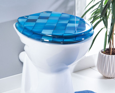 EASYHOME WC-Sitz mit Dekor