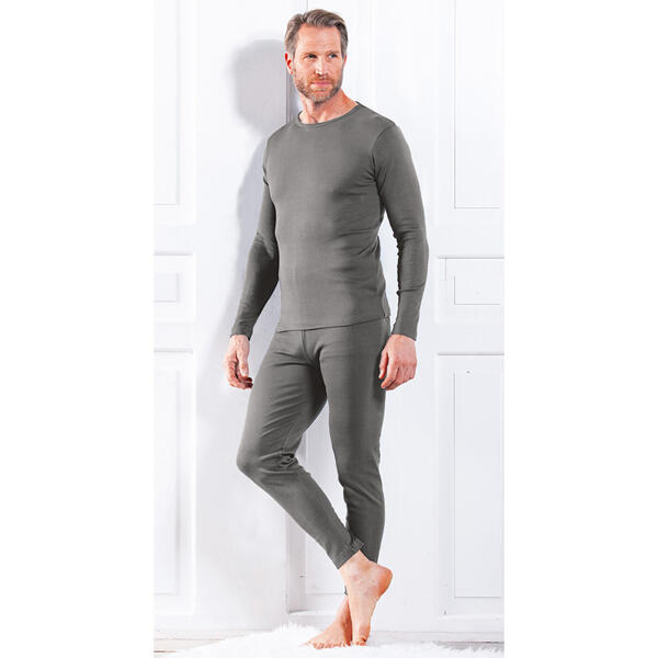 Feinripp-Thermo-Langarm-Shirt oder -Unterhose lang