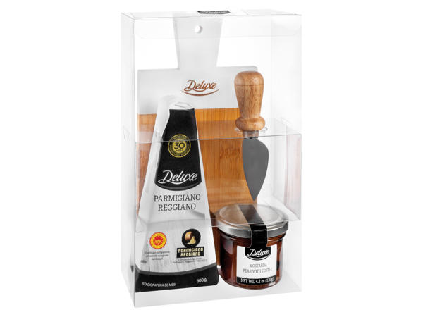 DELUXE Parmesan mit Schneidebrett