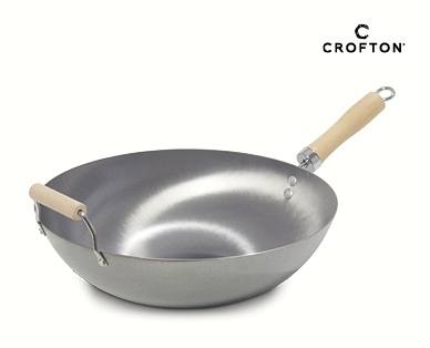 Carbon Steel Wok 34cm