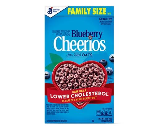 General Mills 
 Strawberry Banana or Blueberry Cheerios