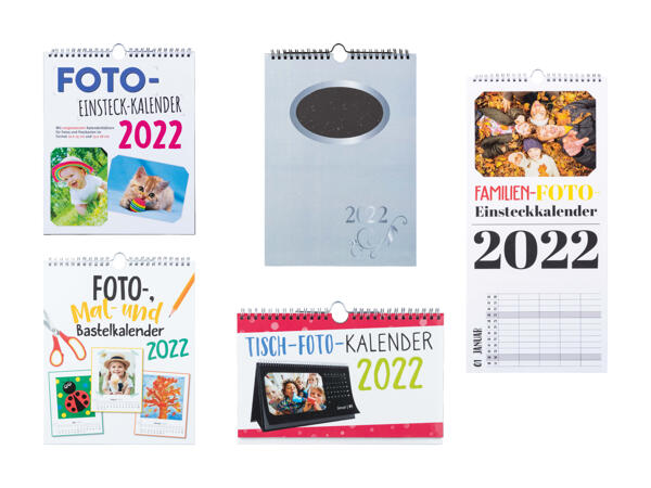 Calendrier de bricolage/à photos 2022