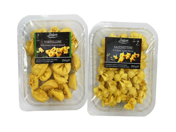 Lunette with Scampi or Girasoli with Swordfish