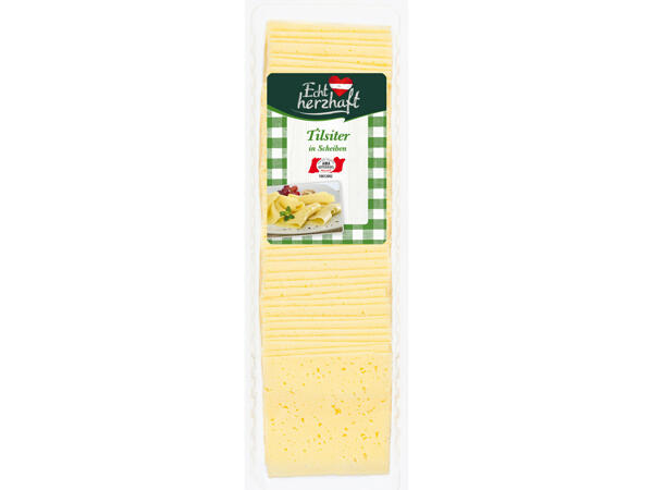 ECHT HERZHAFT Tilsiter in Scheiben