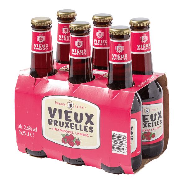 VIEUX BRUXELLES(R) 				Frambozenbier, 6 st.
