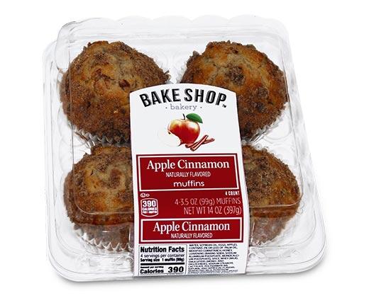 Bake Shop 
 Apple Cinnamon or Pumpkin Muffins