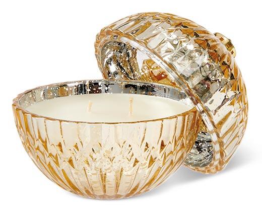 Huntington Home Metallic Holiday Candle