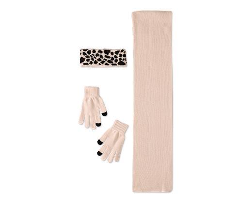 Serra 
 Ladies' 3-Piece Hat, Gloves and Scarf Set