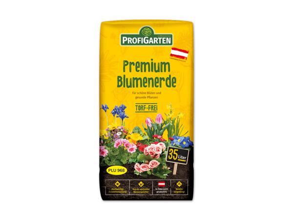 Premium Blumenerde, 35 l