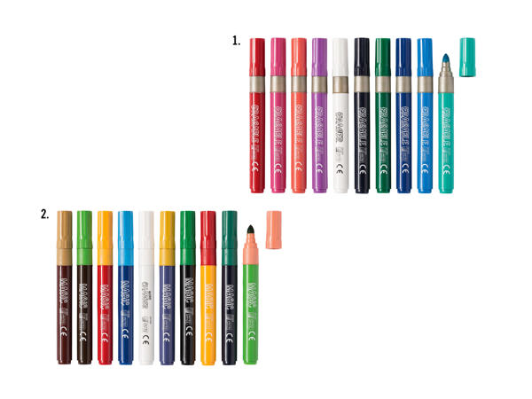 Feutres magiques, 10 pièces