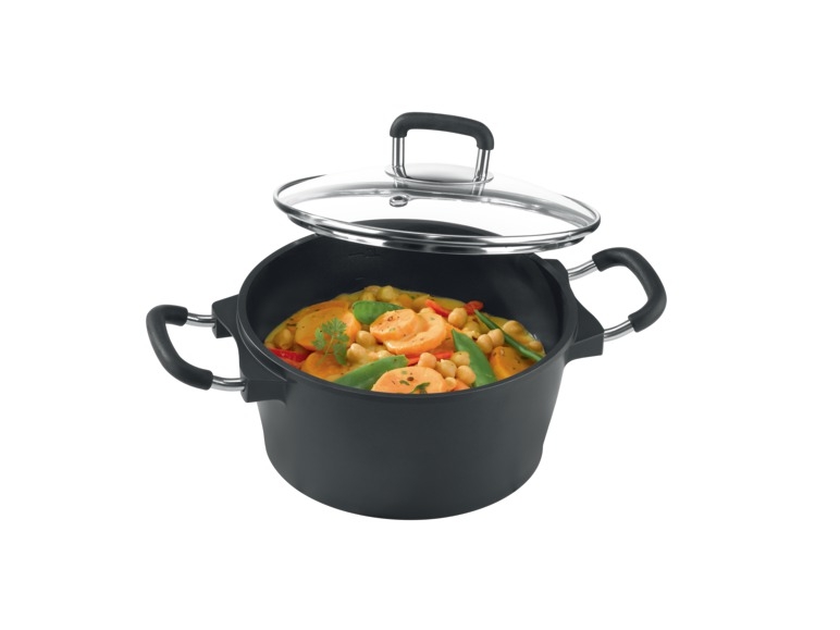 Cooking Pot with Glass Lid