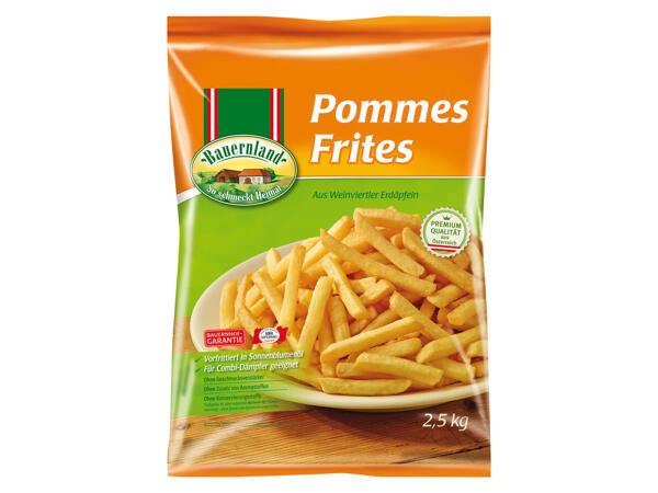 Pommes oder Kringel Frites