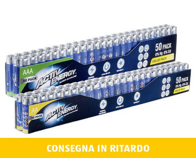 ACTIV ENERGY(R)
BATTERIE IN CONFEZIONE SCORTA