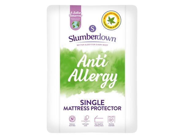 Anti-Allergy Mattress Protector Single Size