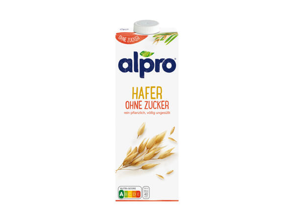Boisson à base d'avoine Alpro sans sucre