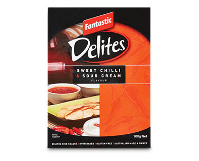Fantastic Delites Rice Snacks 100g