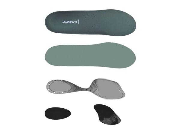 CRIVIT Adults' Green Running Insoles - 1 Pair