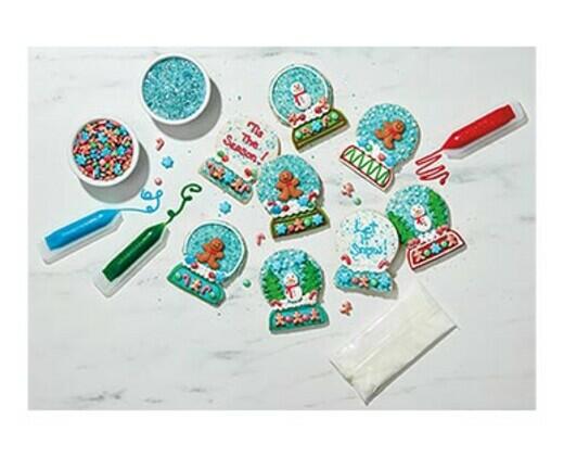 Create-A-Treat 
 Glitz Snow Globe Cookie Kit