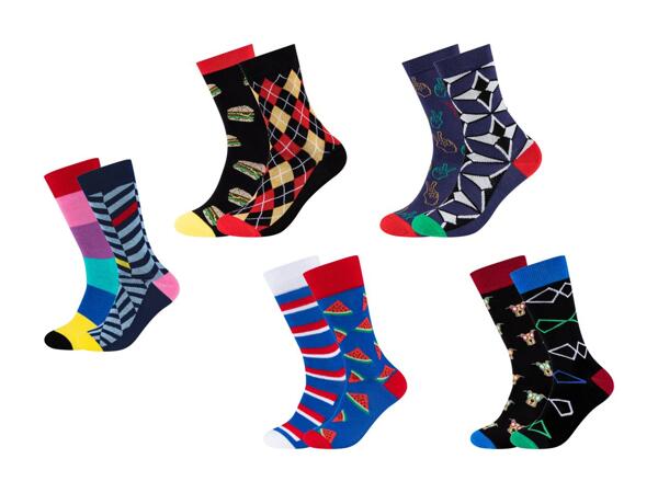Chaussettes Fun Socks, 2 paires