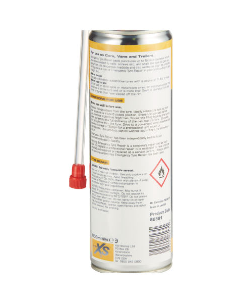 Auto XS Emergency Tyre Repair 500ml