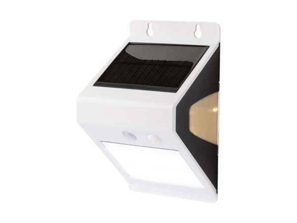 LED-Solar-Wandleuchte
