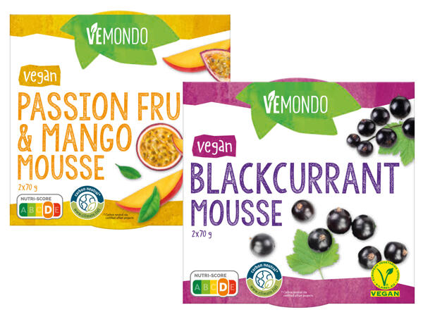 Veganes Obstmousse