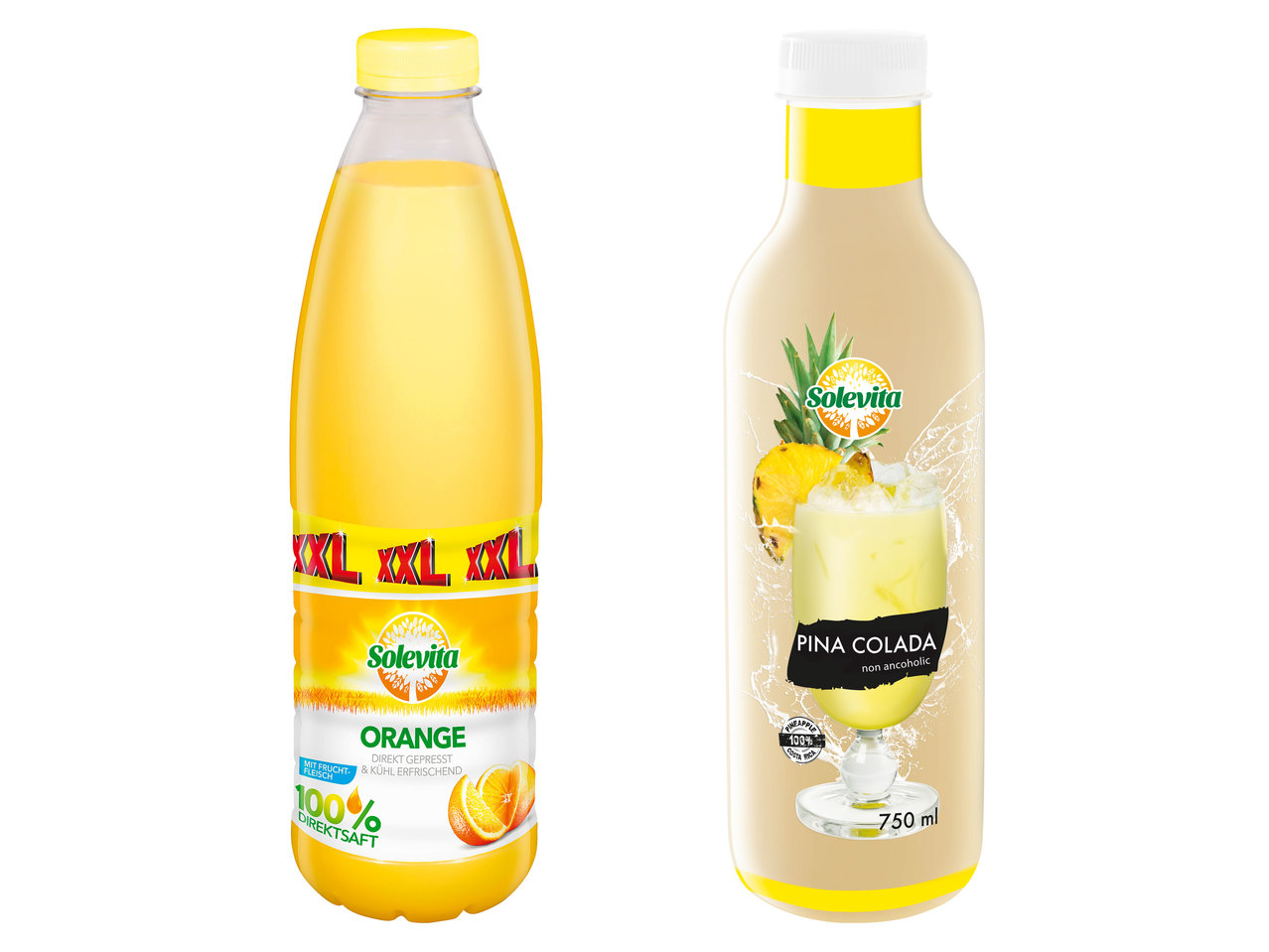 SOLEVITA Orangensaft/Alkoholfreier Cocktail