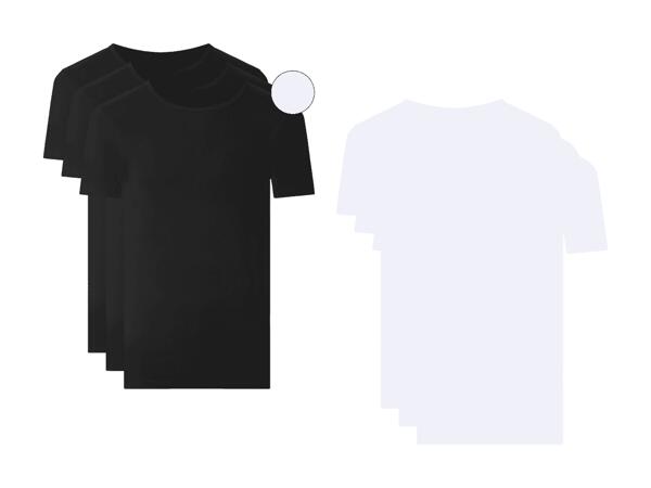 Maillots de corps en tissu côtelé, set de 3