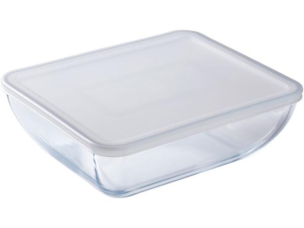 Glass Casserole Dish with Lid