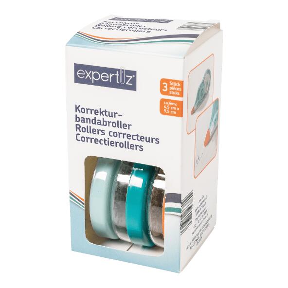 EXPERTIZ(R) 				Correctierollers, 3 st.