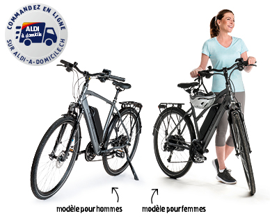 Vélo de trekking électrique 28"