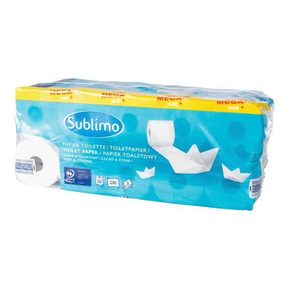 SUBLIMO(R) Toiletpapier XXL, 20 st.